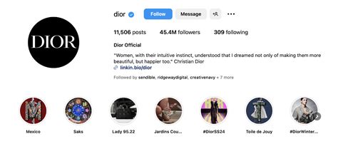 dior management|Dior digital marketing strategy.